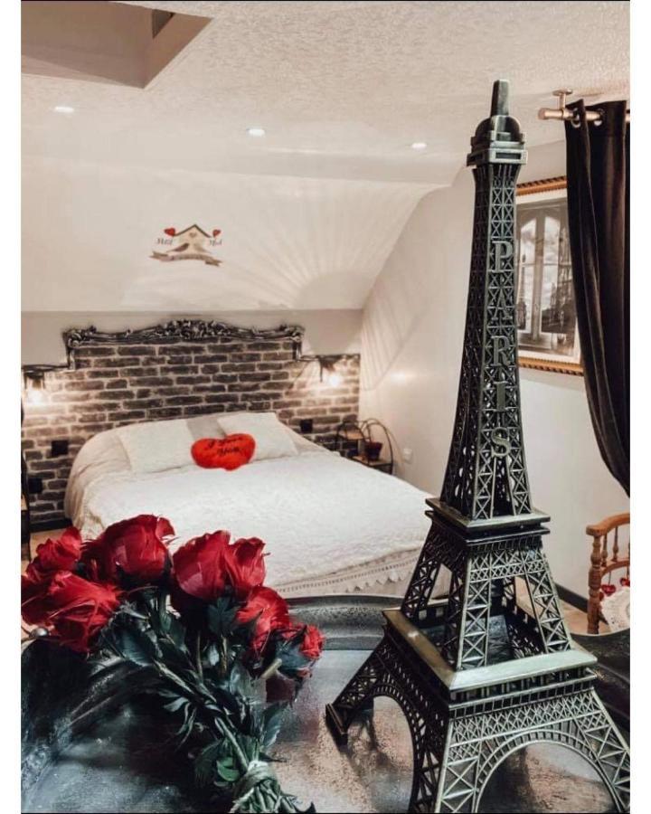 Appartement romantique parisien, baignoire rétro au pied du lit Boulogne-sur-Mer Extérieur photo